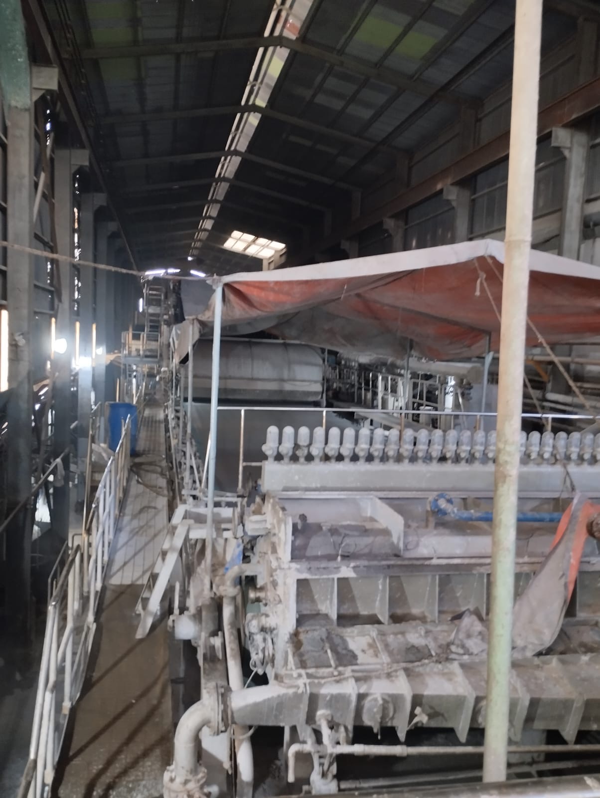 Industrial paperboard production at Madina Board Mills